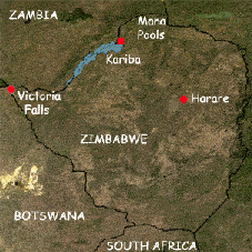 Zimbabwe Map